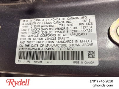 2018 Honda CR-V EX-L