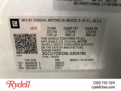 2020 Chevrolet Silverado 1500 LT