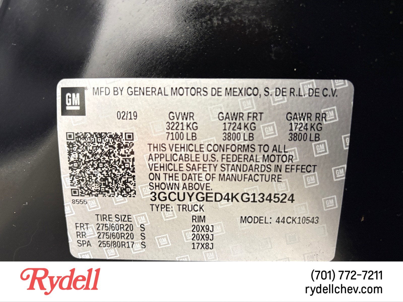 2019 Chevrolet Silverado 1500 LTZ