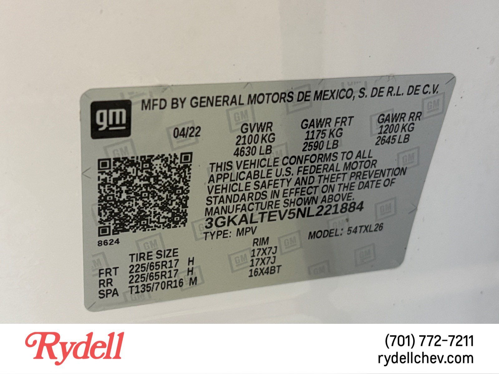 2022 GMC Terrain SLE