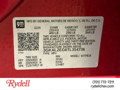 2026 GMC Terrain Denali
