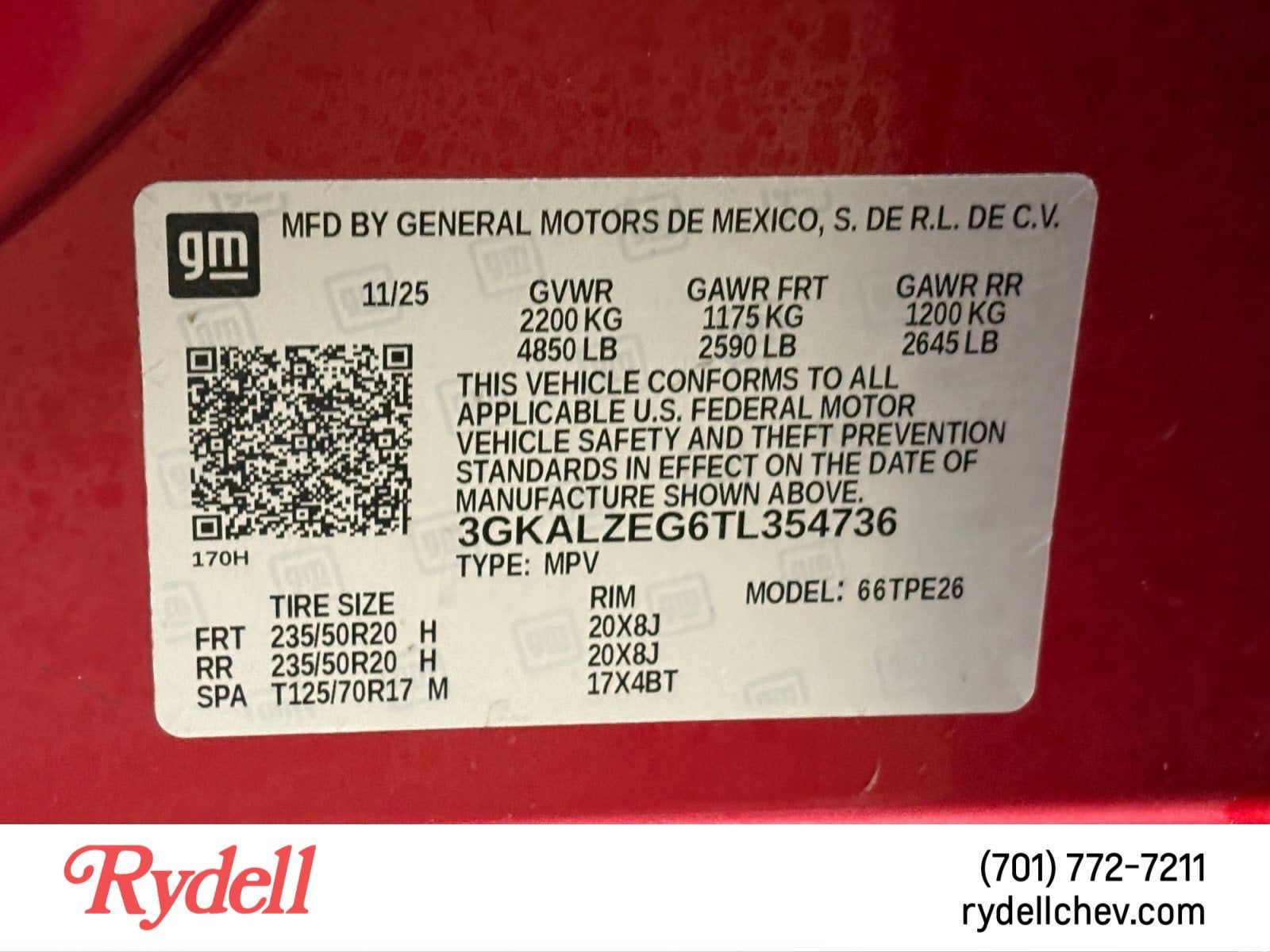 2026 GMC Terrain Denali