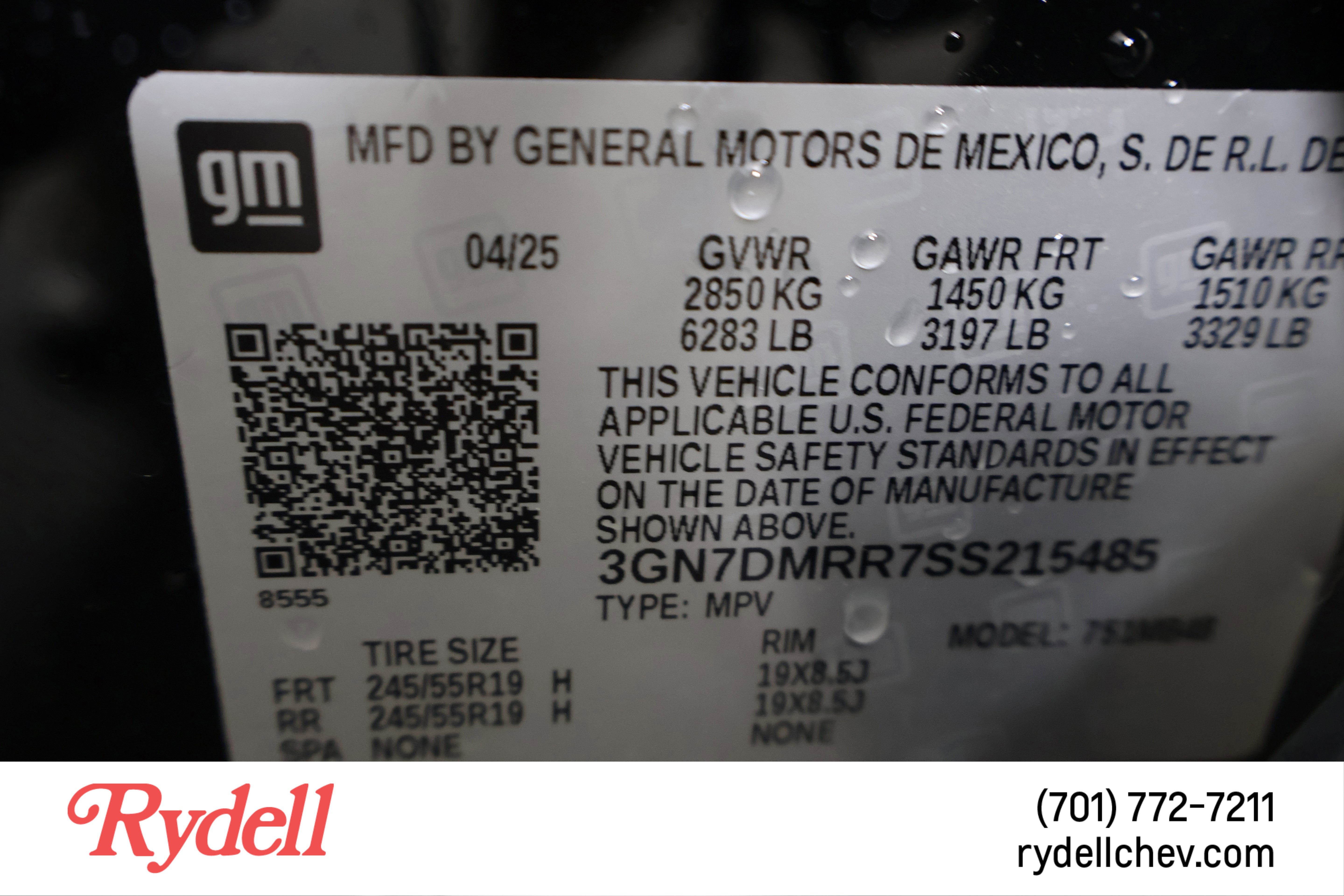 2025 Chevrolet Equinox EV LT