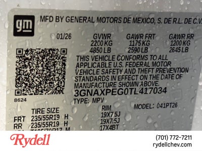 2026 Chevrolet Equinox LT