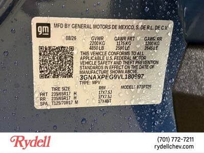 2027 Chevrolet Equinox LT