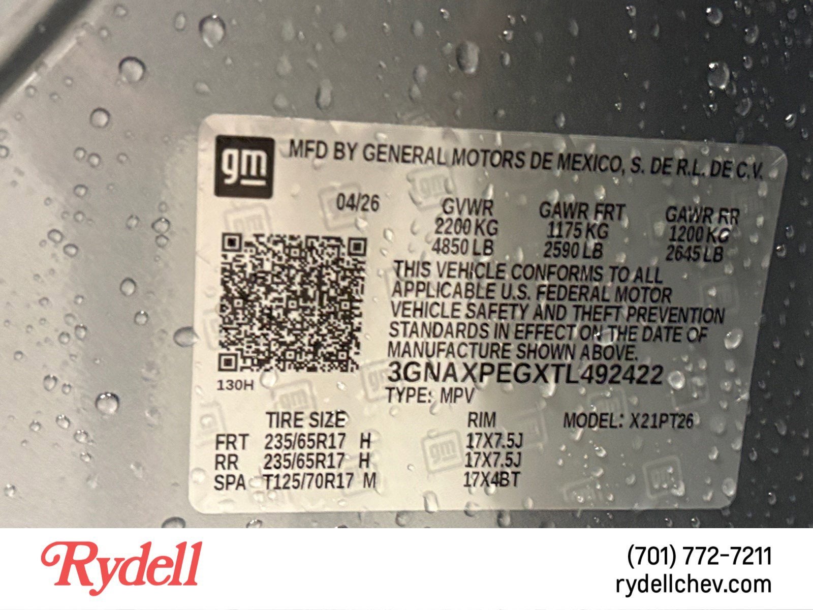2026 Chevrolet Equinox LT