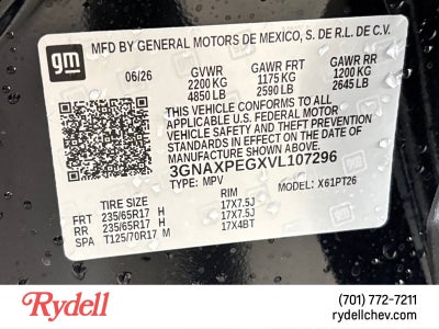 2027 Chevrolet Equinox LT