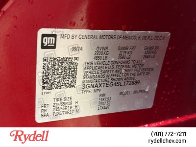 2025 Chevrolet Equinox RS