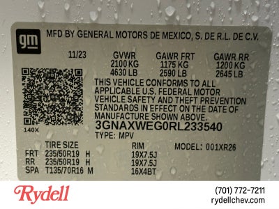 2024 Chevrolet Equinox RS