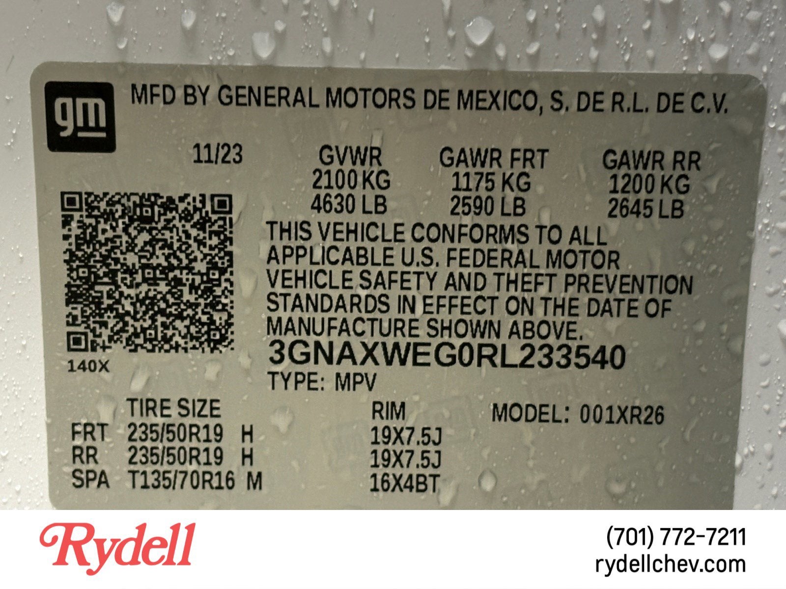 2024 Chevrolet Equinox RS