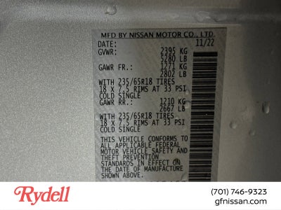 2023 Nissan Murano SV Intelligent AWD