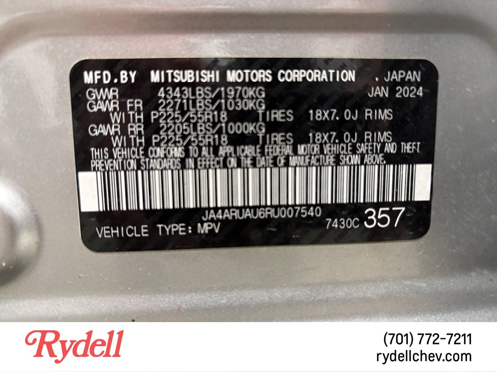 2024 Mitsubishi Outlander Sport S