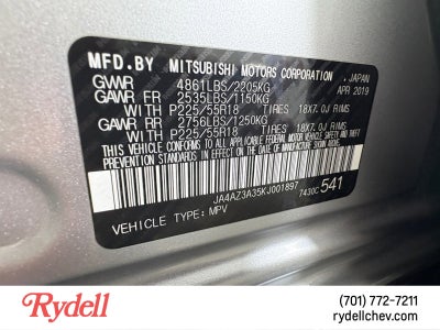 2019 Mitsubishi Outlander SE