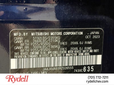 2024 Mitsubishi Outlander SE