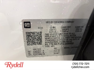 2026 Chevrolet Trax LT