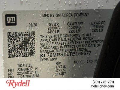 2026 Chevrolet Trailblazer LT