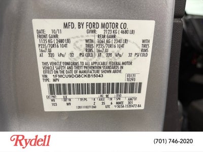 2012 Ford Escape XLT