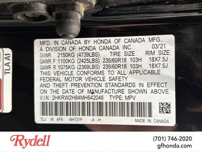 2021 Honda CR-V EX-L