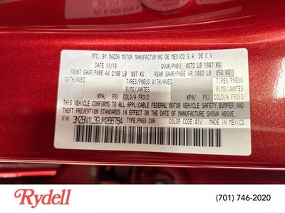 2018 Mazda Mazda3 5-Door Touring