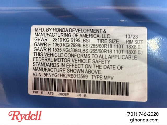 2024 Honda Pilot TrailSport