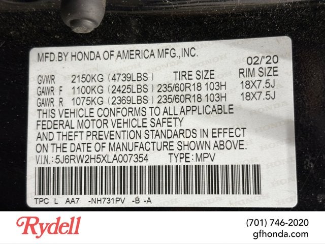 2020 Honda CR-V EX