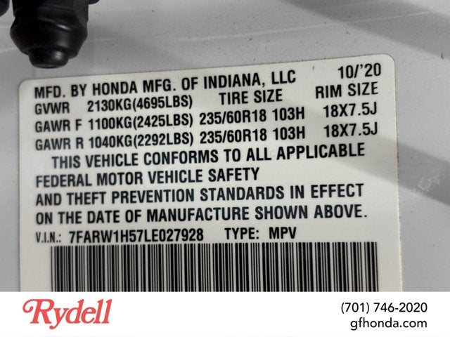 2020 Honda CR-V EX