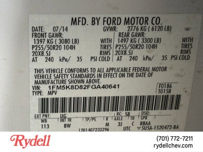 2015 Ford Explorer XLT