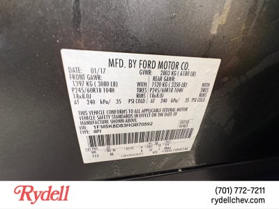 2017 Ford Explorer XLT