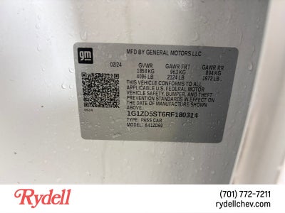 2024 Chevrolet Malibu 1LT