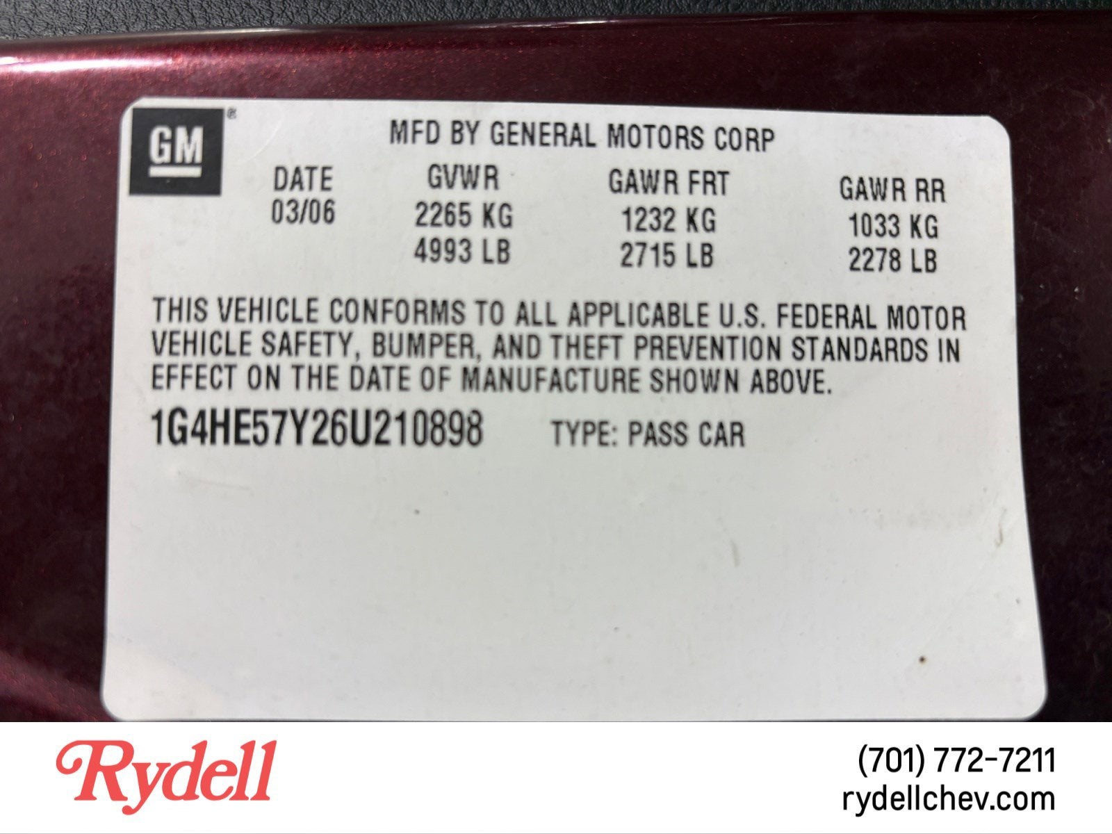 2006 Buick Lucerne CXS