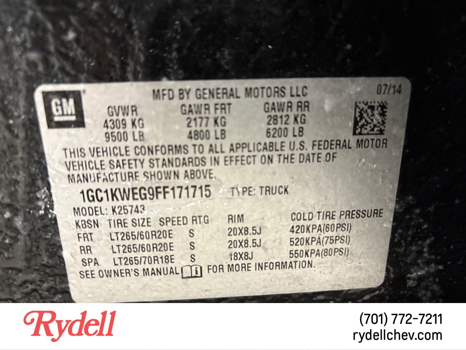 2015 Chevrolet Silverado 2500 HD LTZ