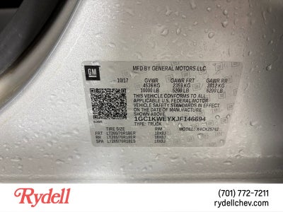 2018 Chevrolet Silverado 2500 HD LTZ