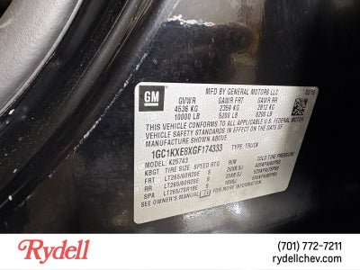 2016 Chevrolet Silverado 2500 HD High Country