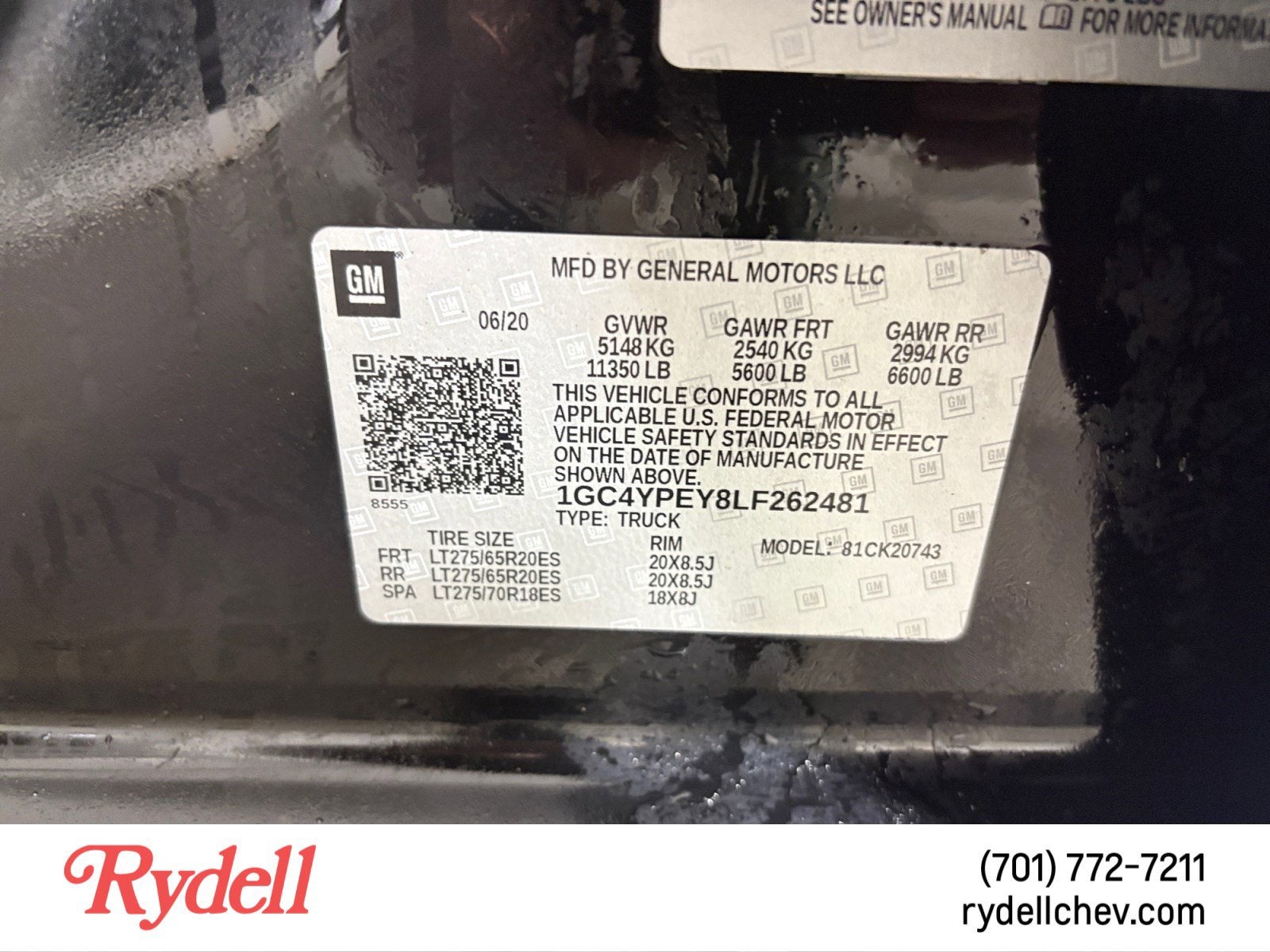 2020 Chevrolet Silverado 2500 HD LTZ