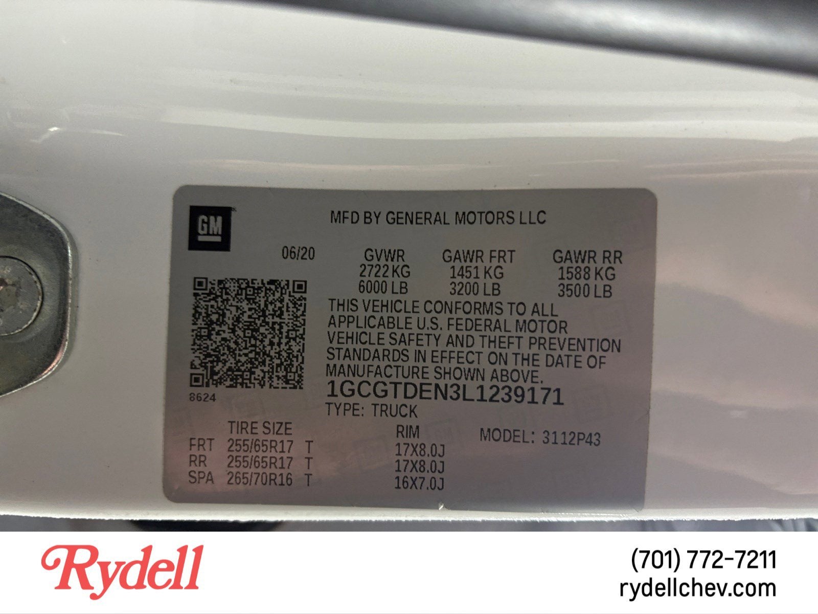 2020 Chevrolet Colorado Z71