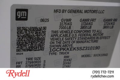 2025 Chevrolet Silverado 1500 LT (2FL)