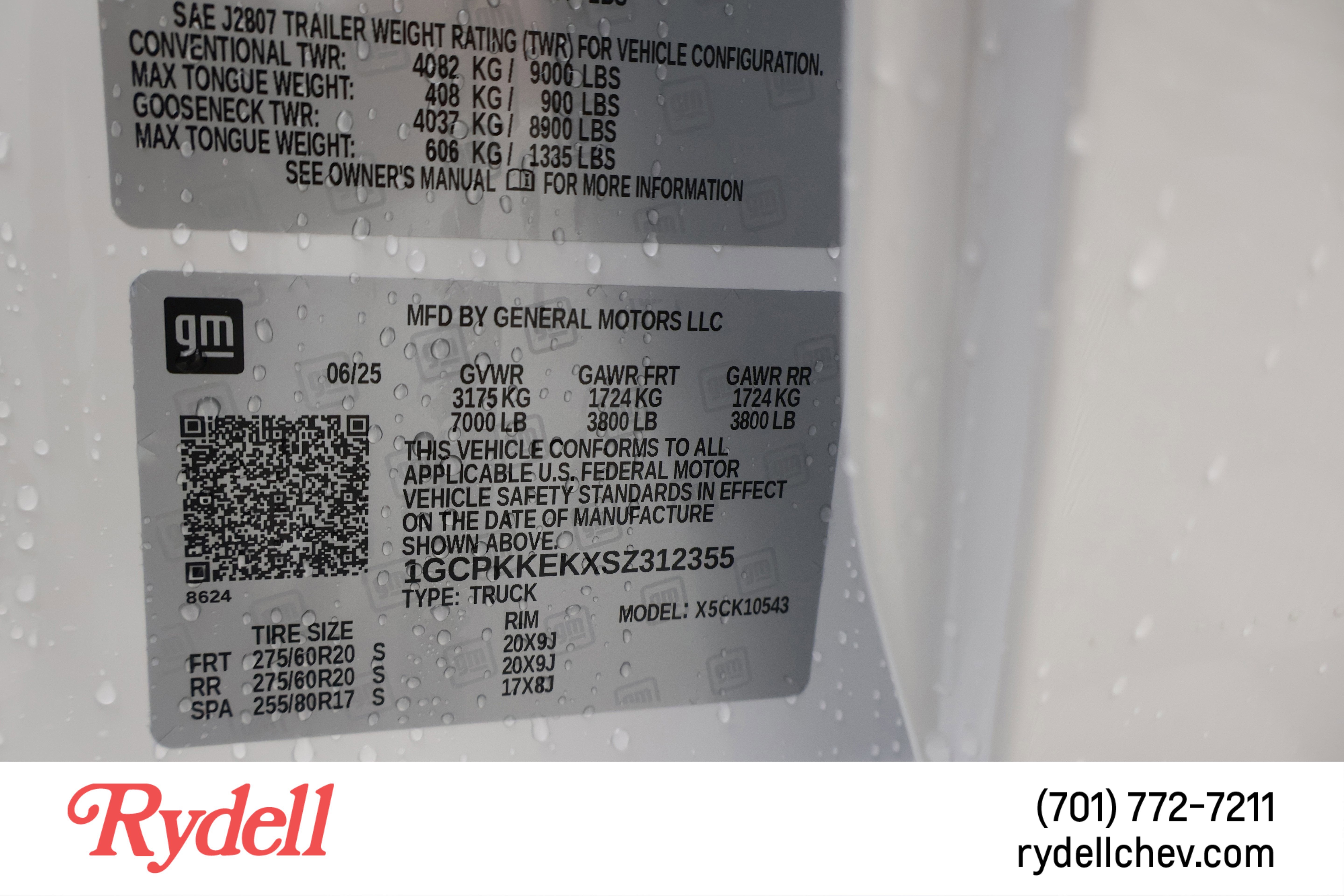 2025 Chevrolet Silverado 1500 LT (2FL)