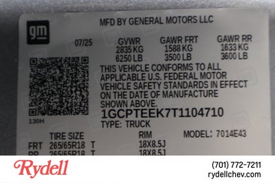 2026 Chevrolet Colorado Trail Boss