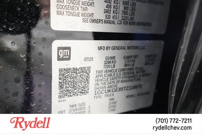 2026 Chevrolet Silverado 1500 LTZ