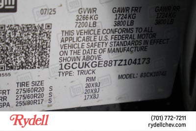 2026 Chevrolet Silverado 1500 LTZ