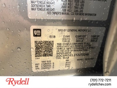 2026 Chevrolet Silverado 1500 LTZ