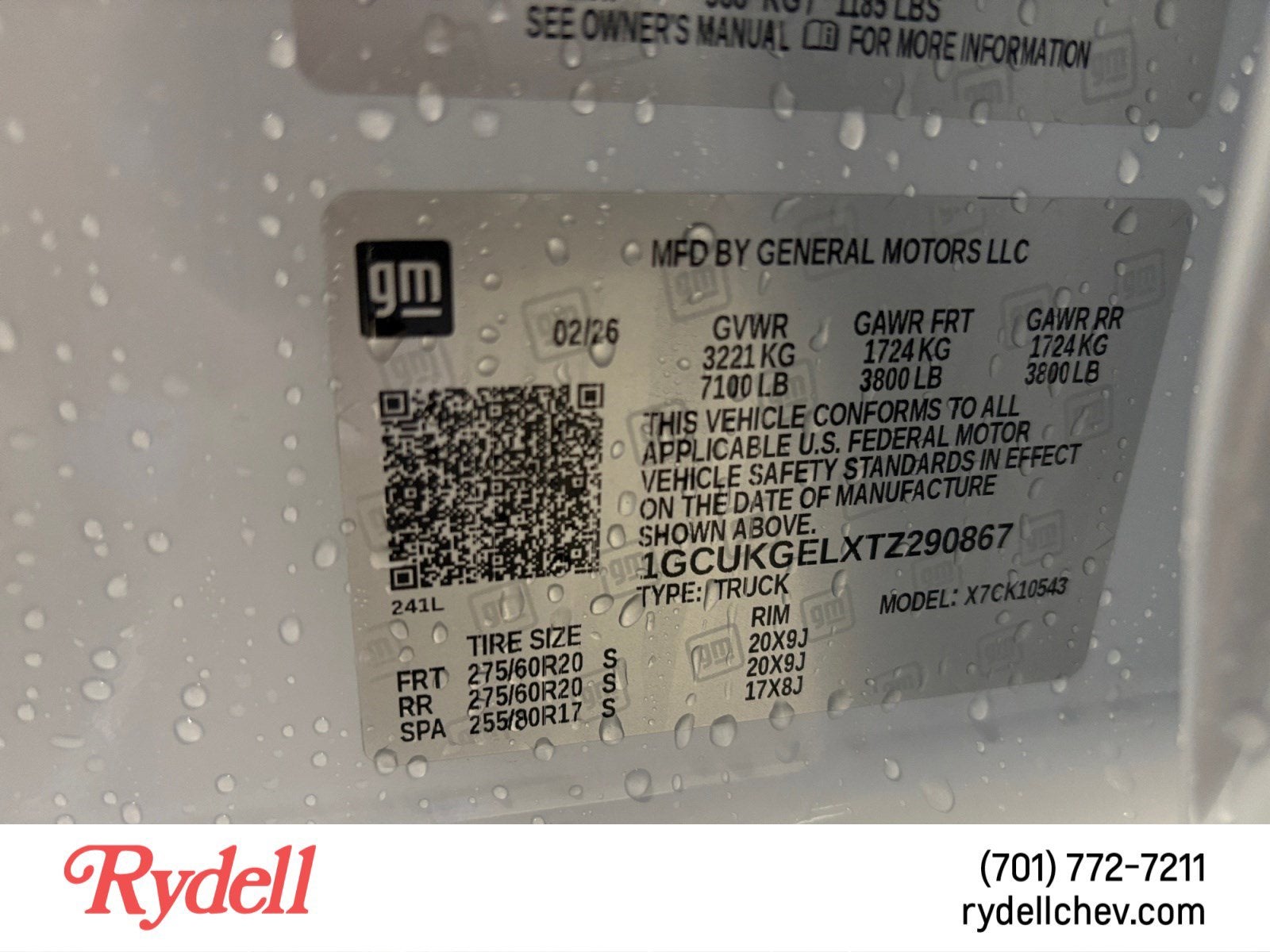 2026 Chevrolet Silverado 1500 LTZ