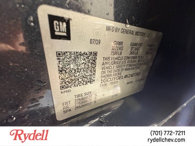 2019 Chevrolet Silverado 1500 LTZ