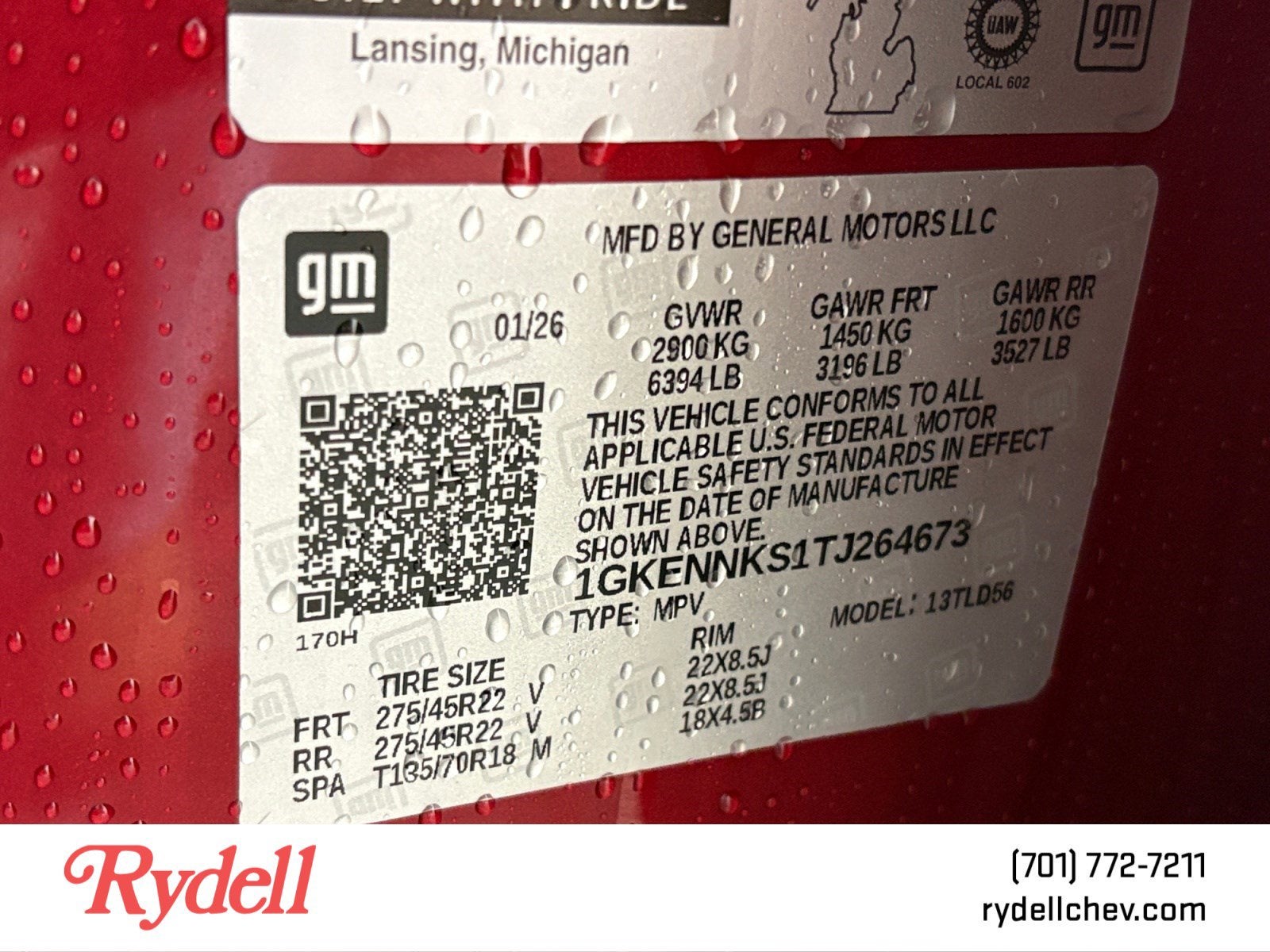 2026 GMC Acadia Elevation