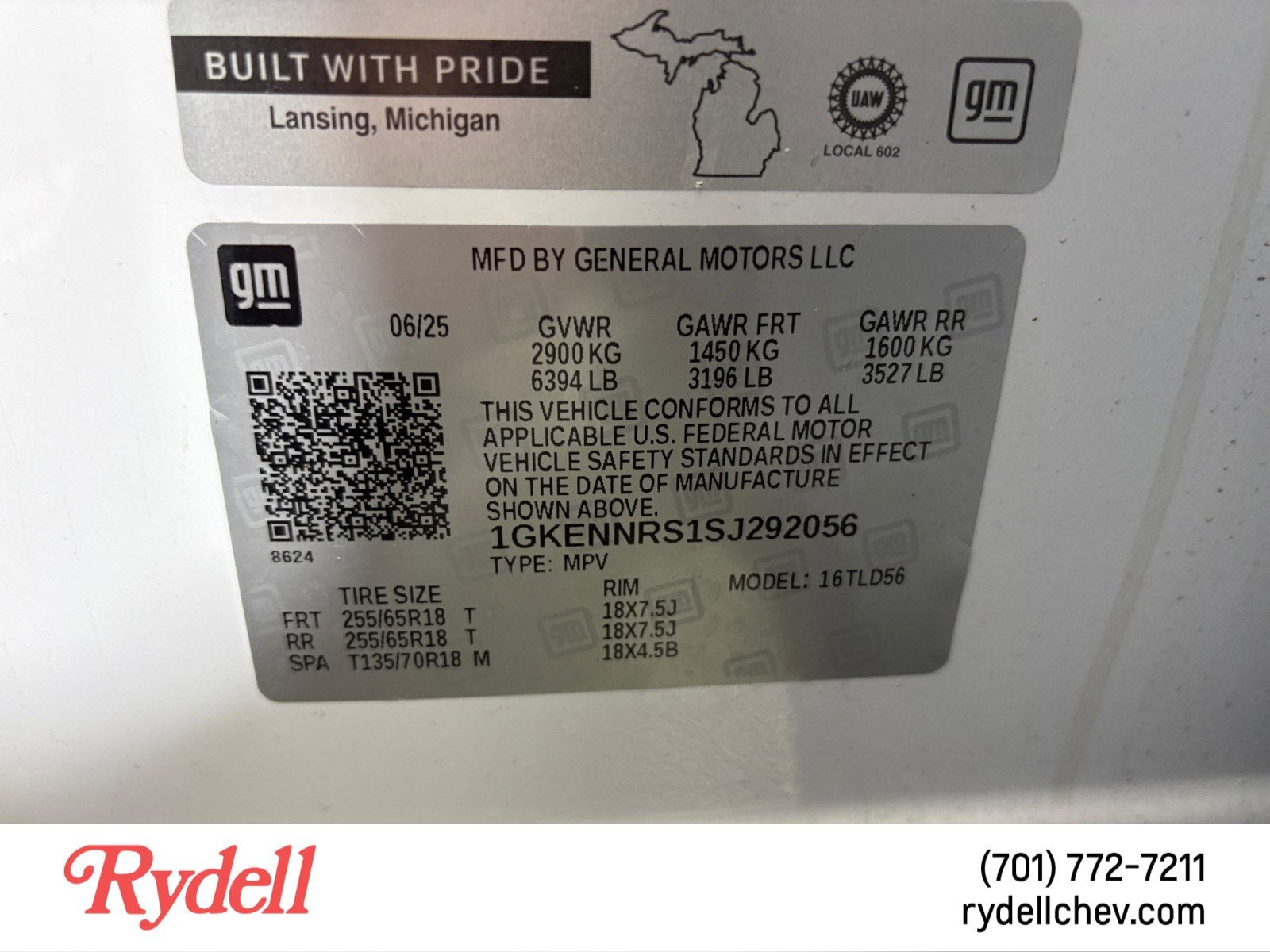 2025 GMC Acadia Elevation