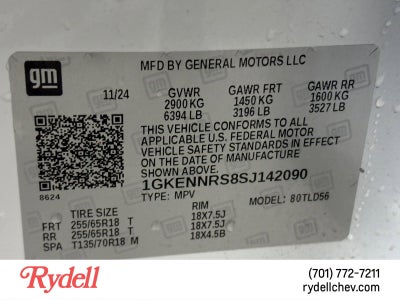 2025 GMC Acadia Elevation