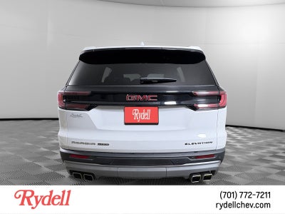 2025 GMC Acadia Elevation