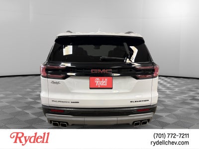 2025 GMC Acadia Elevation