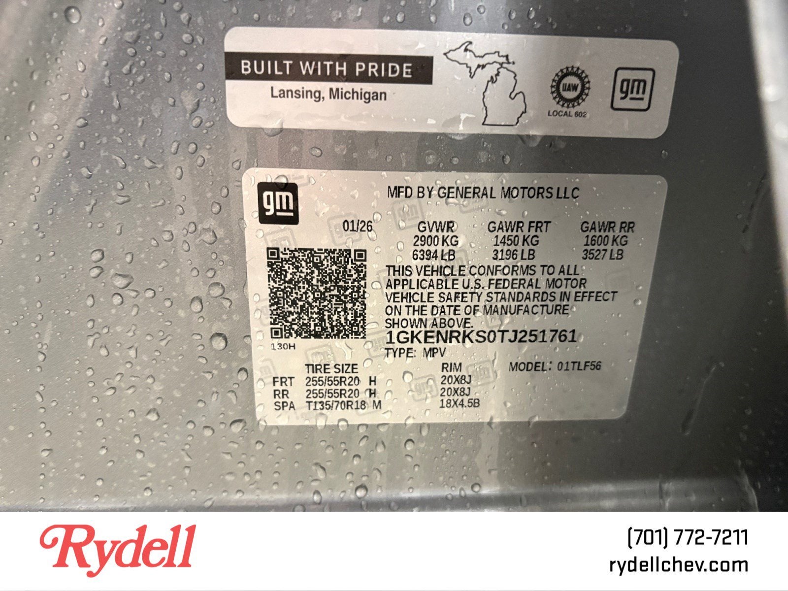 2026 GMC Acadia Denali