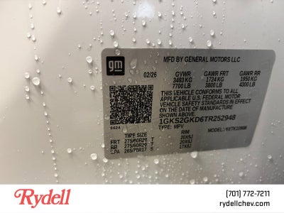 2026 GMC Yukon XL Elevation